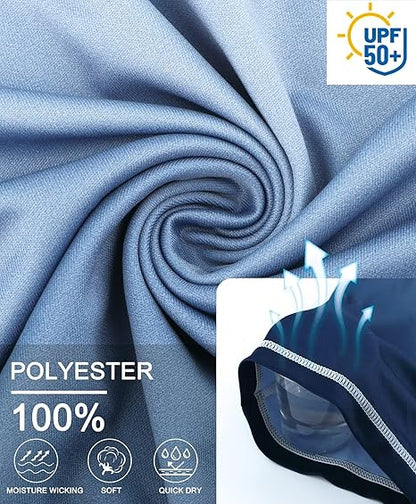 Blue Gradient UPF 50+ Sunscreen T-Shirt