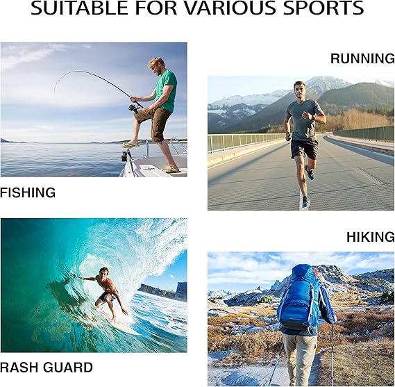 White Splash-Ink UPF 50+ Sunscreen Hoodie