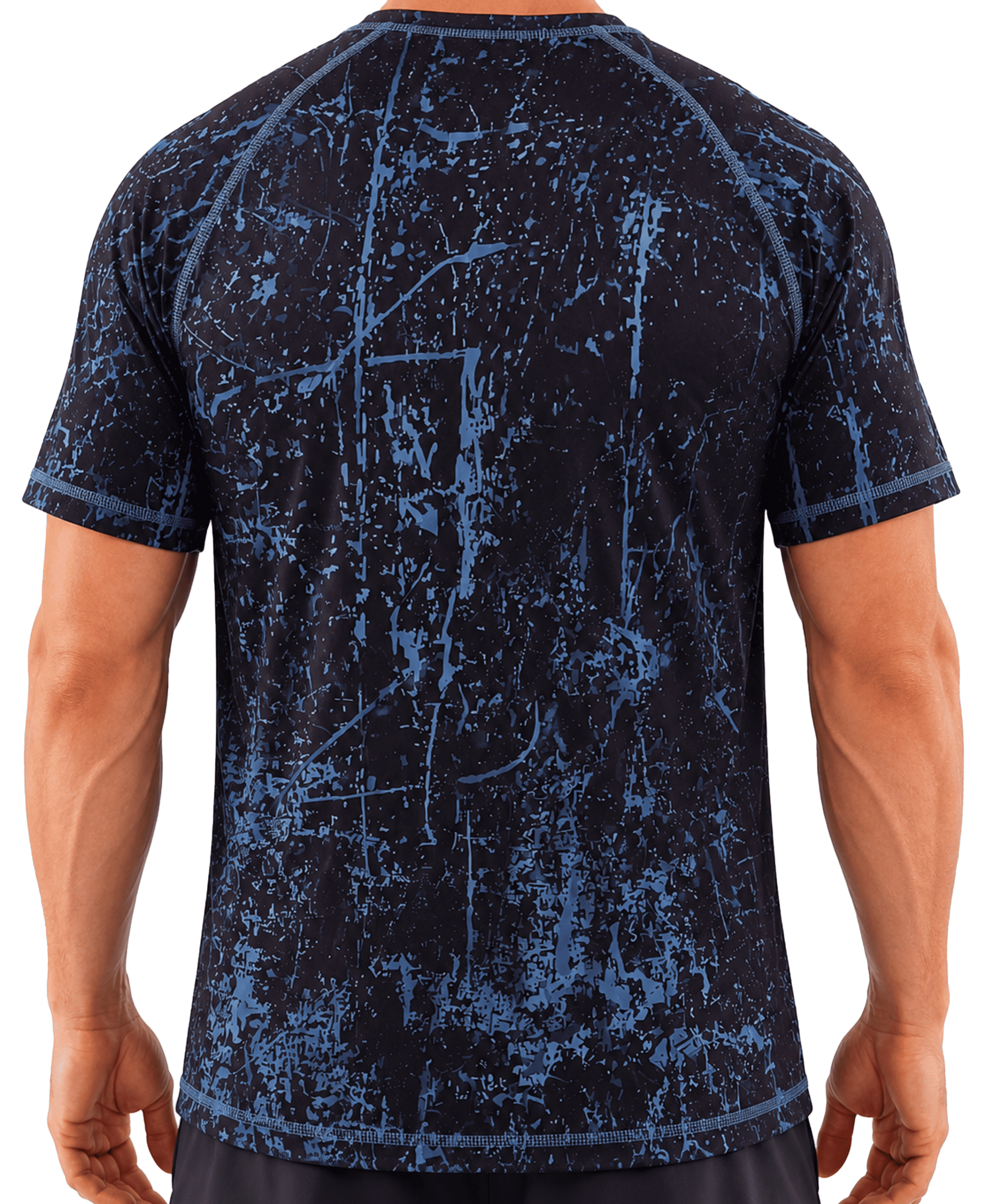 Abstract Camo Short Sleeve