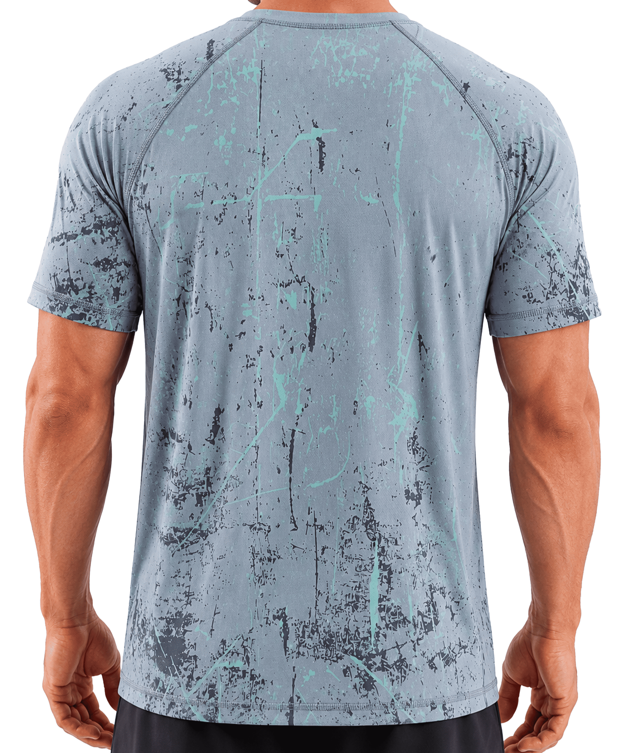 Abstract Camo Short Sleeve