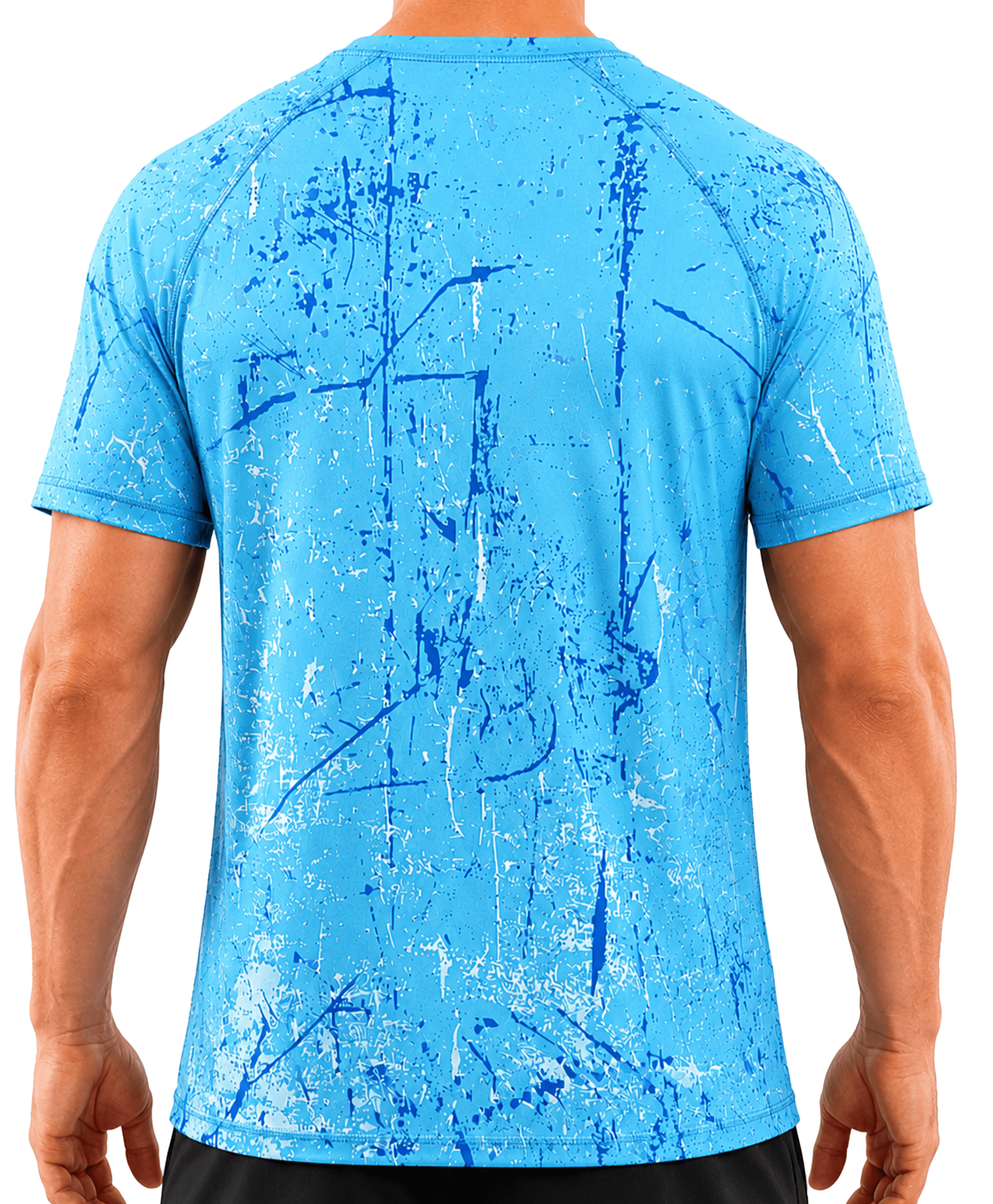Abstract Camo Short Sleeve