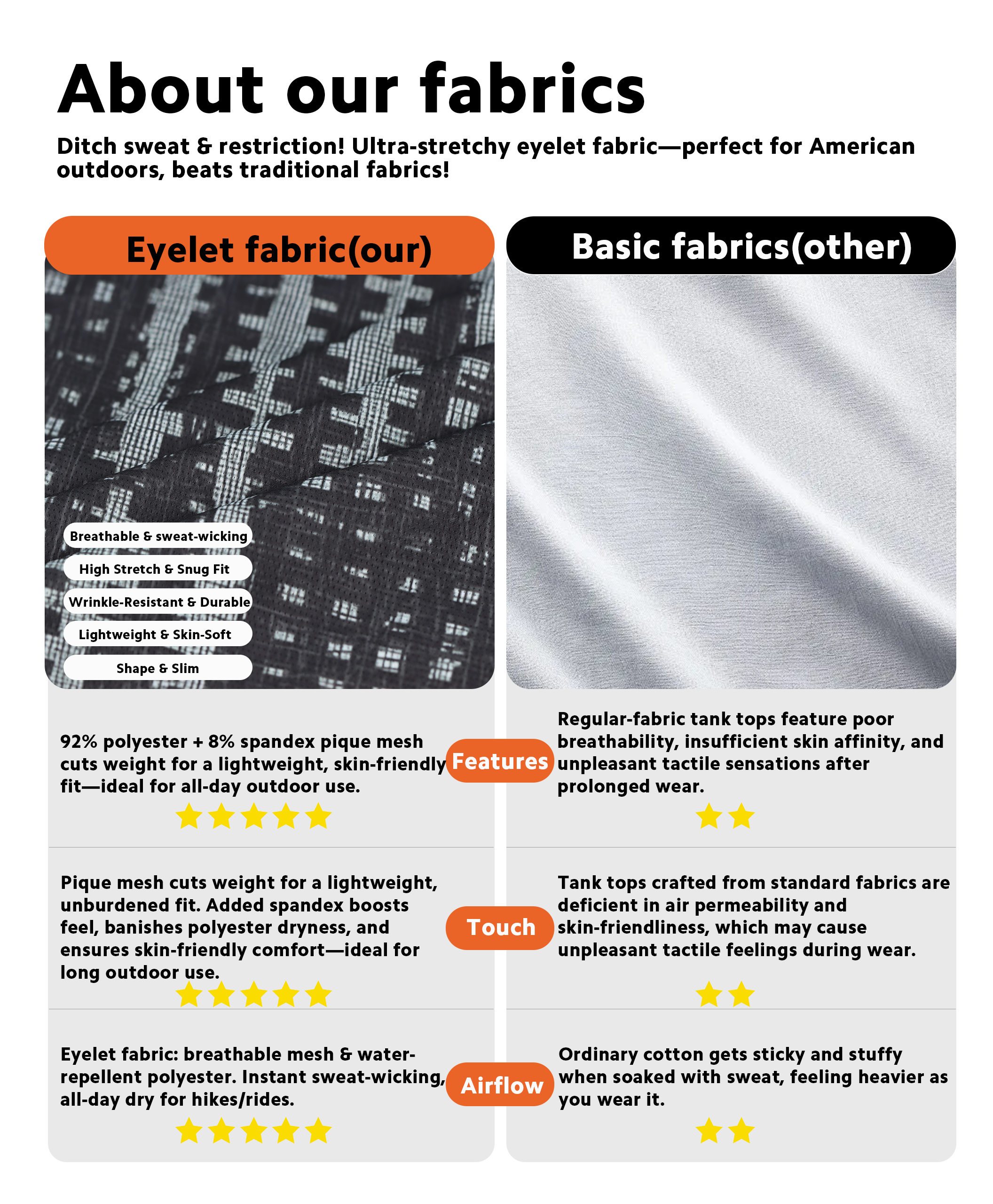 Printed Sando Tank Top