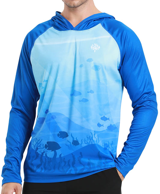 Blue Design UPF 50+ Sunscreen Hoodie