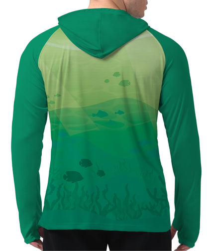 Green Design UPF 50+ Sunscreen Hoodie