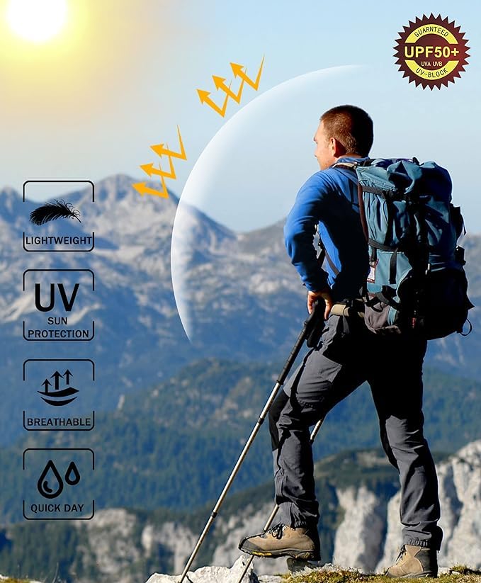 Indigo Solid Color UPF 50+ Sunscreen Hoodie